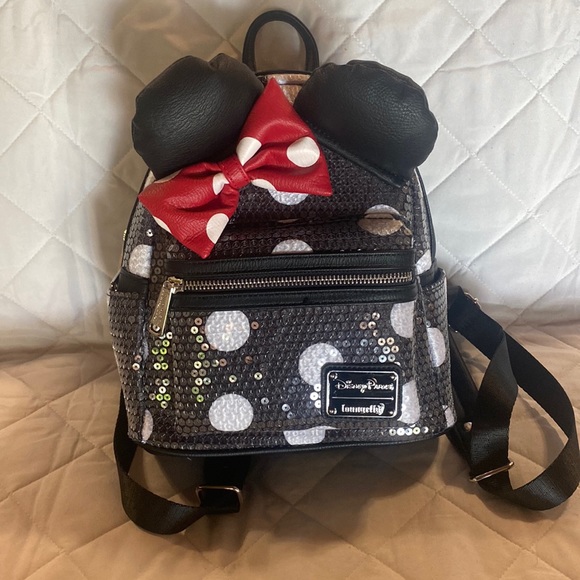 Loungefly Bags Brand New Never Used Loungefly Disney Parks Exclusive Minnie Backpack Poshmark